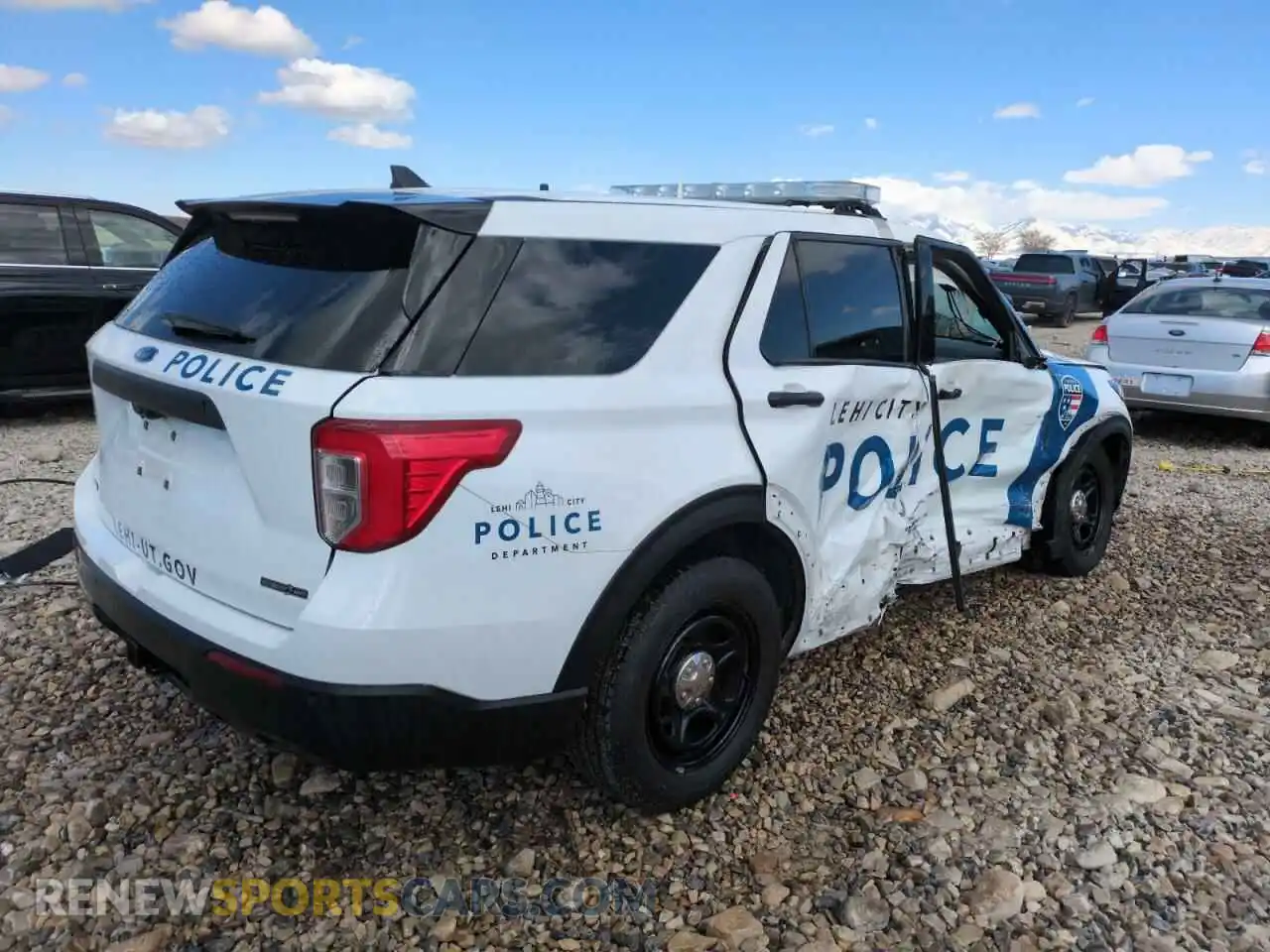3 Photograph of a damaged car 1FM5K8AC8NGC05986 FORD EXPLORER 2022
