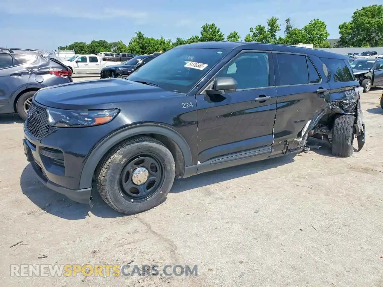 1 Фотография поврежденного автомобиля 1FM5K8AW0NNA06338 FORD EXPLORER 2022
