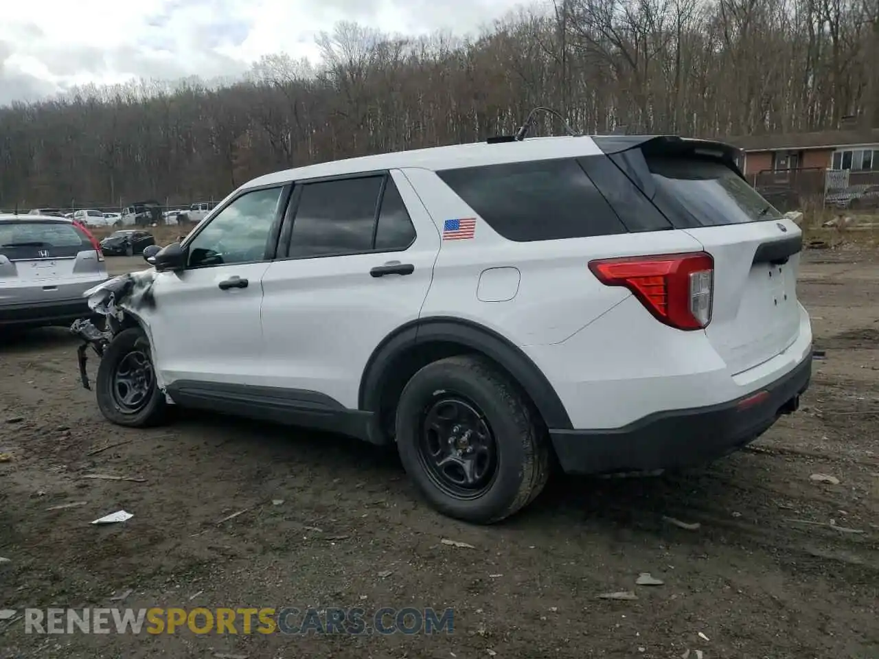 2 Photograph of a damaged car 1FM5K8AW1NNA02279 FORD EXPLORER 2022
