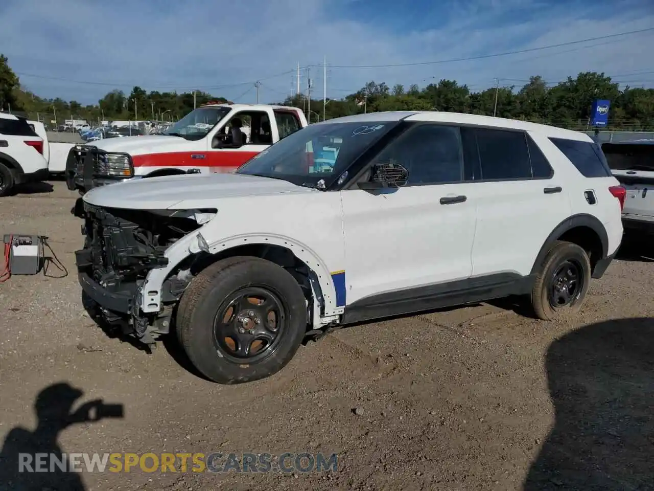 1 Photograph of a damaged car 1FM5K8AW2NNA00766 FORD EXPLORER 2022