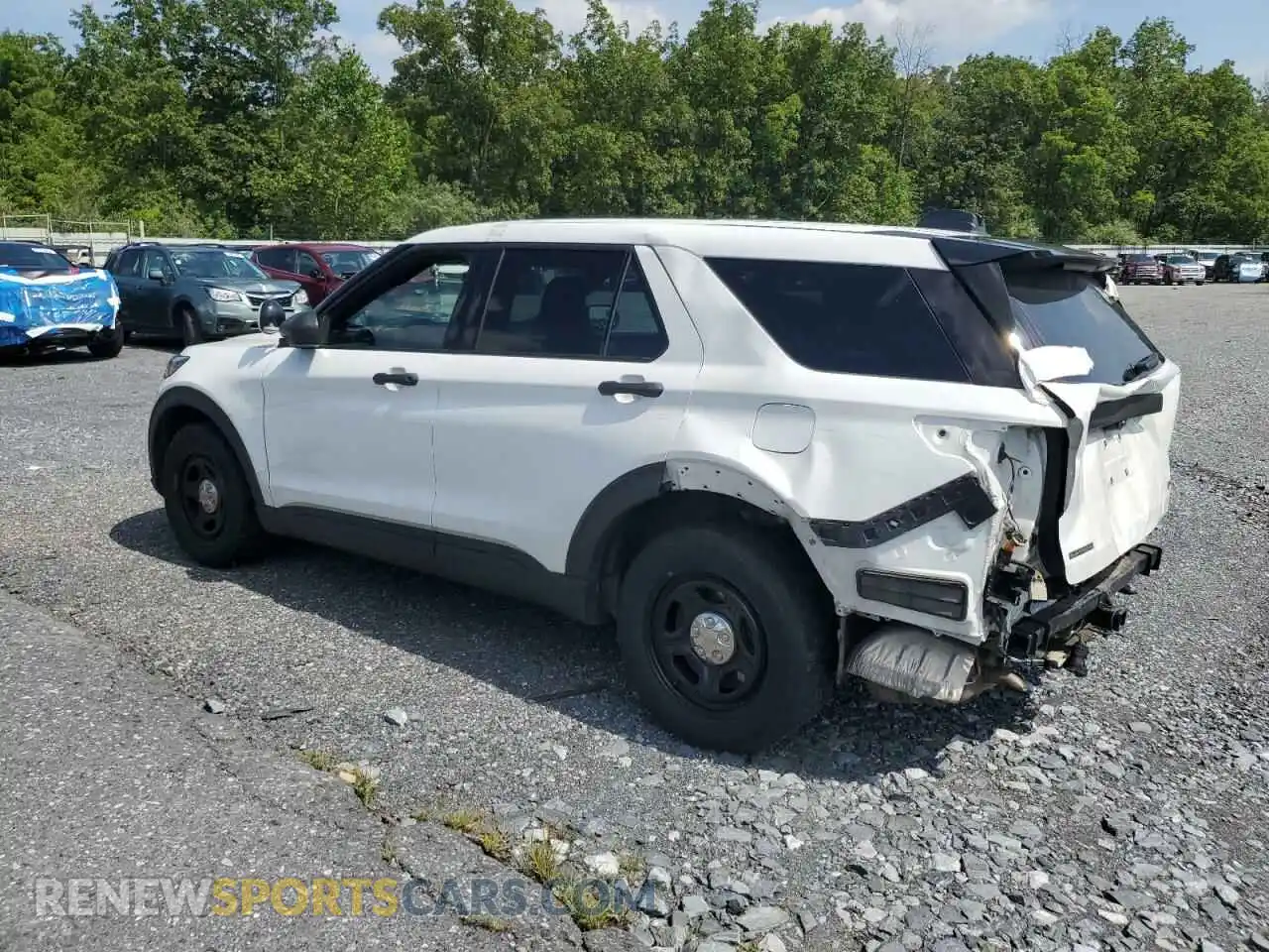 2 Photograph of a damaged car 1FM5K8AW2NNA03411 FORD EXPLORER 2022