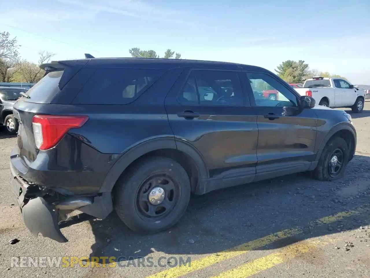 3 Photograph of a damaged car 1FM5K8AW3NNA11503 FORD EXPLORER 2022