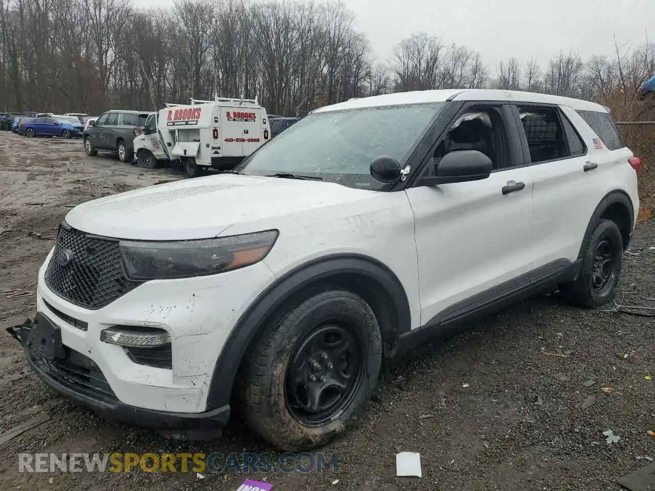 1 Photograph of a damaged car 1FM5K8AWXNNA03317 FORD EXPLORER 2022