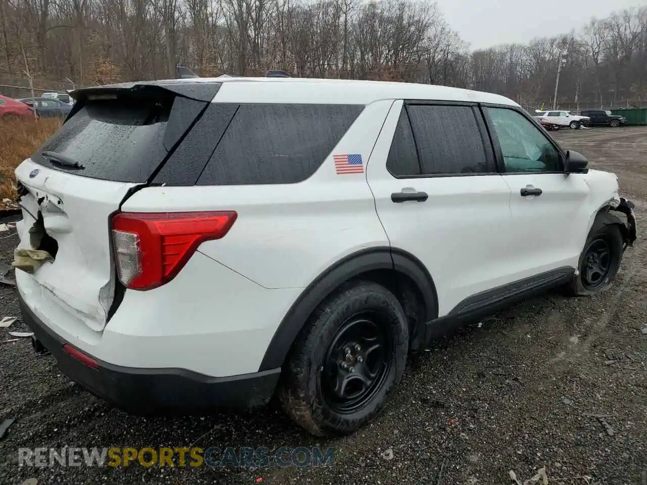 3 Photograph of a damaged car 1FM5K8AWXNNA03317 FORD EXPLORER 2022