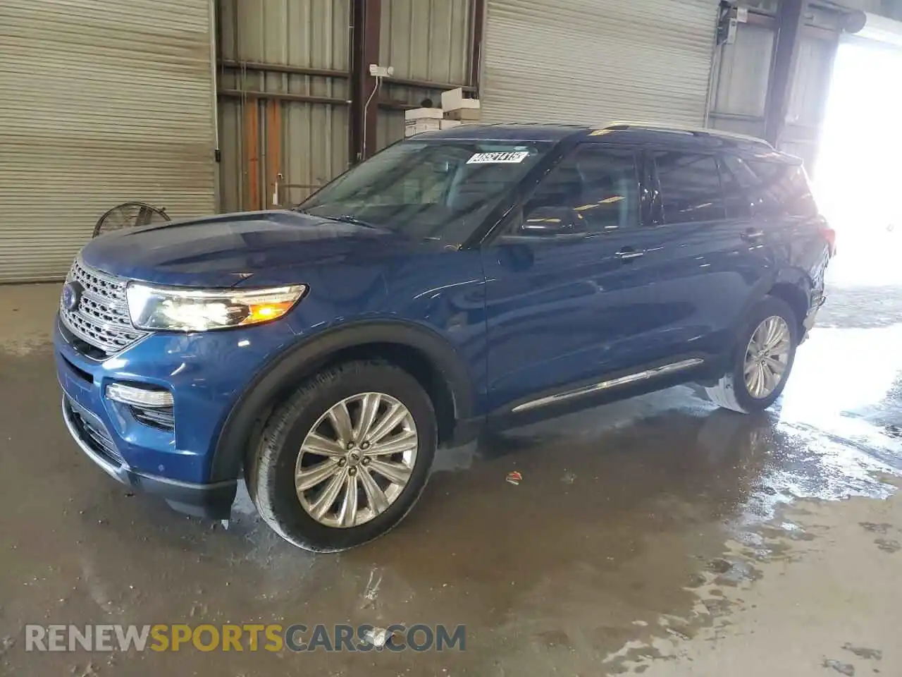 1 Photograph of a damaged car 1FM5K8FW6NNA09883 FORD EXPLORER 2022