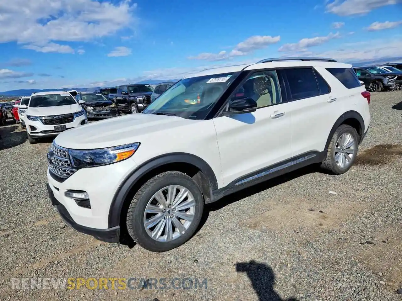 1 fotografías del automóvil dañado 1FM5K8FWXNNA10700 FORD EXPLORER 2022