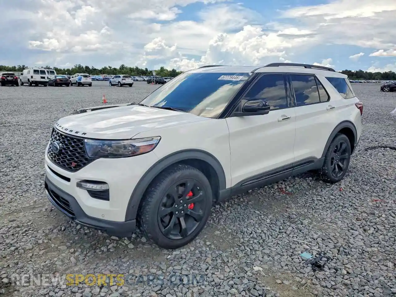 1 Photograph of a damaged car 1FM5K8GC0NGA18670 FORD EXPLORER 2022