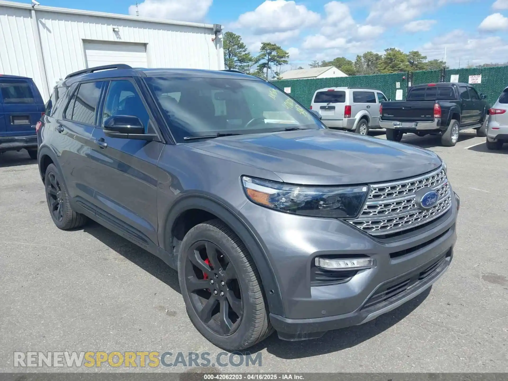 1 Photograph of a damaged car 1FM5K8GC0NGA45819 FORD EXPLORER 2022