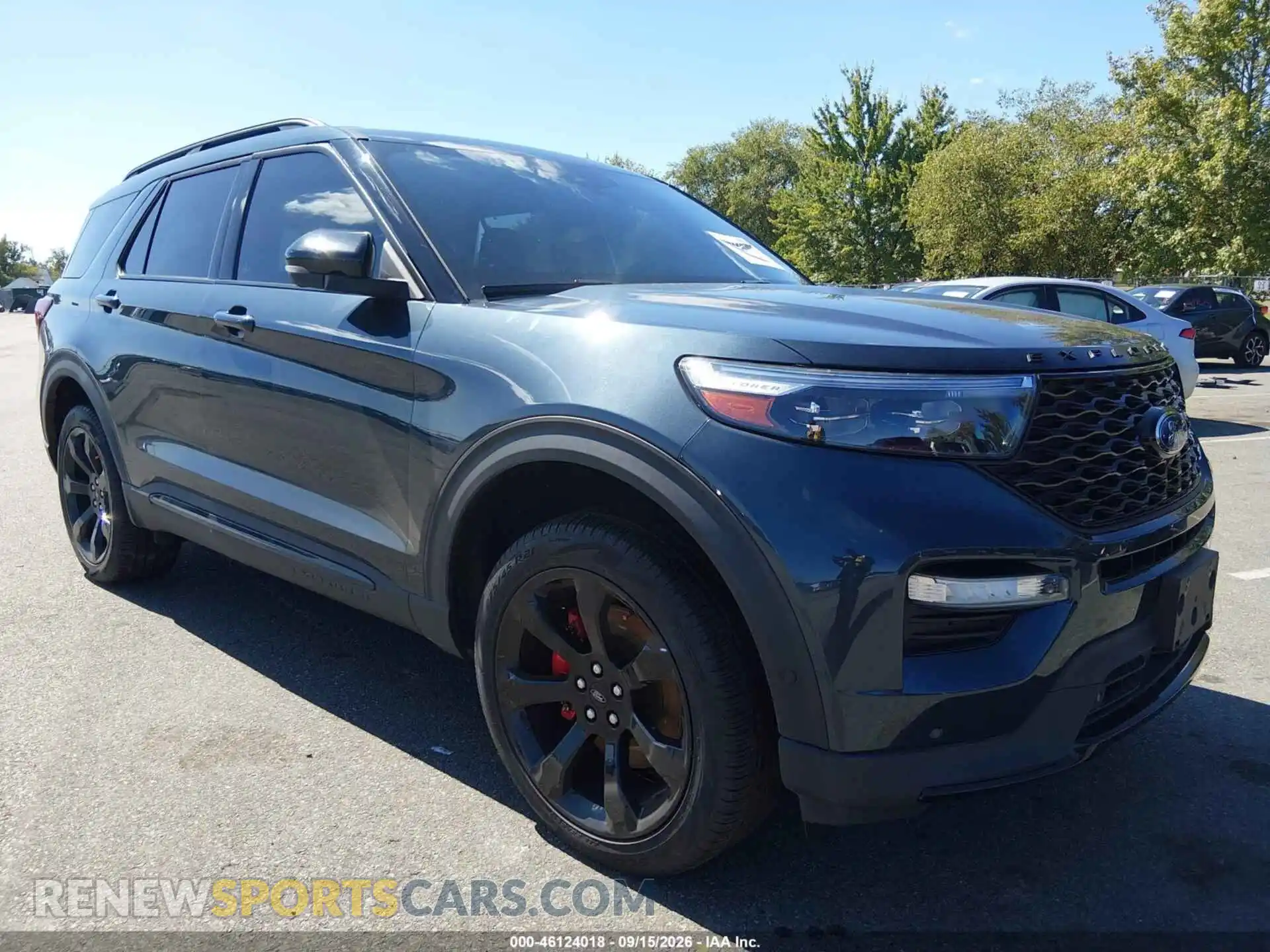 1 Photograph of a damaged car 1FM5K8GC0NGA61860 FORD EXPLORER 2022