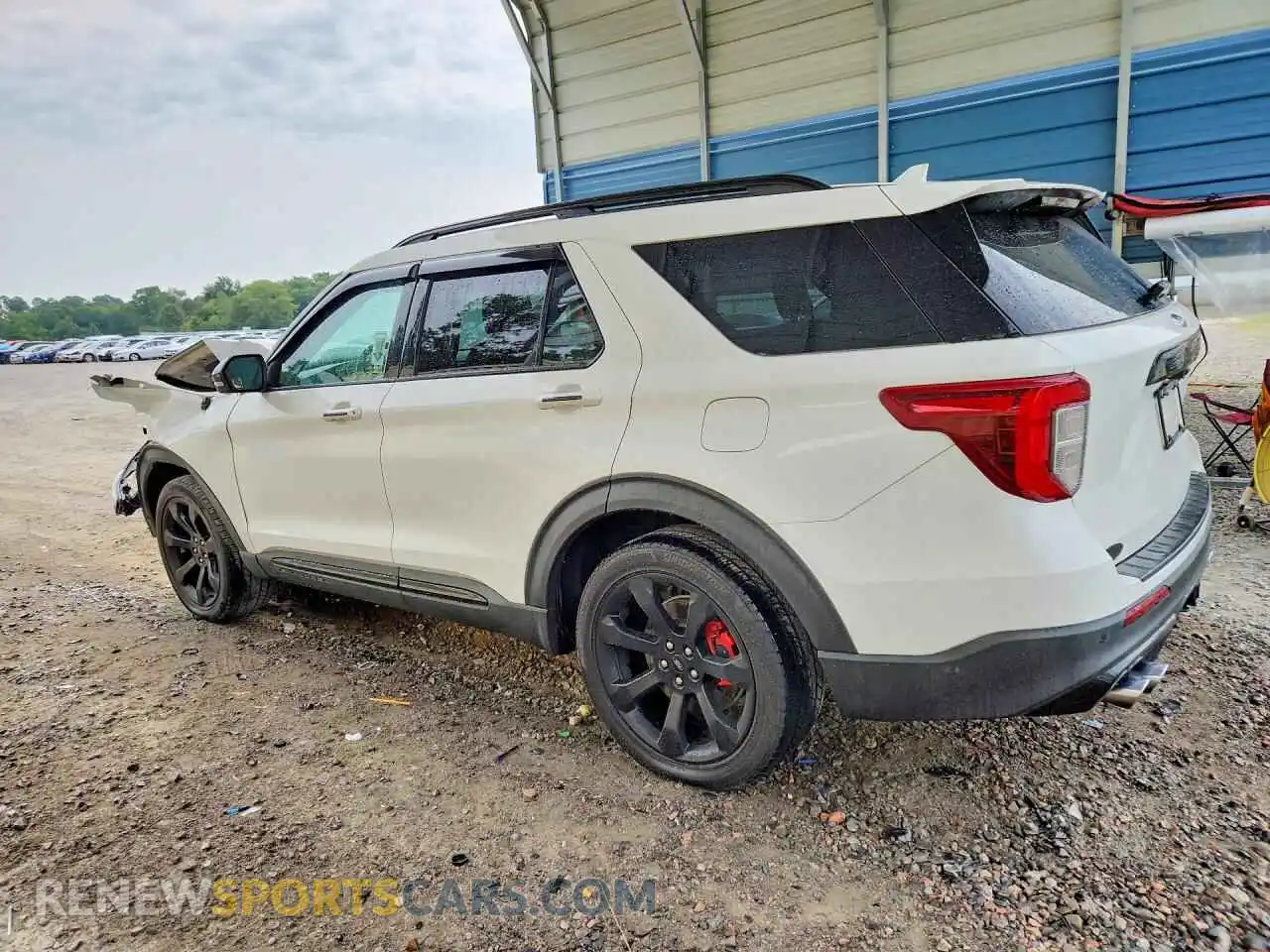 2 Фотография поврежденного автомобиля 1FM5K8GC0NGA68372 FORD EXPLORER 2022