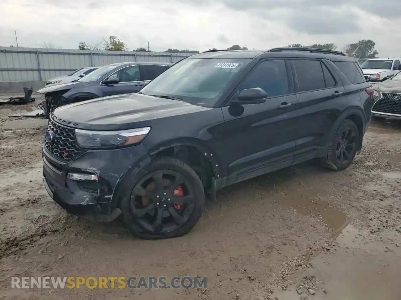 1 Photograph of a damaged car 1FM5K8GC1NGA08133 FORD EXPLORER 2022