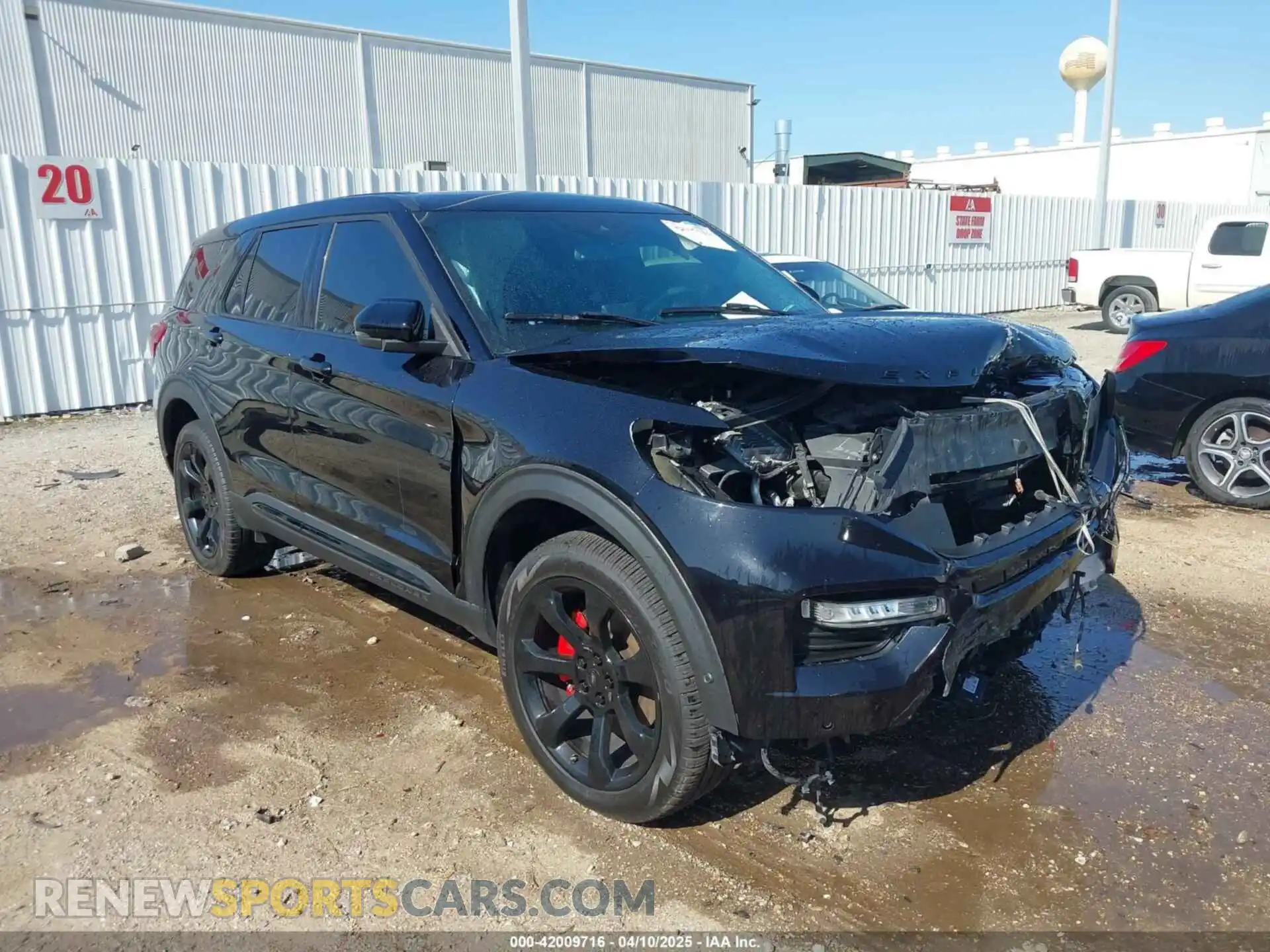 1 Photograph of a damaged car 1FM5K8GC1NGA40631 FORD EXPLORER 2022