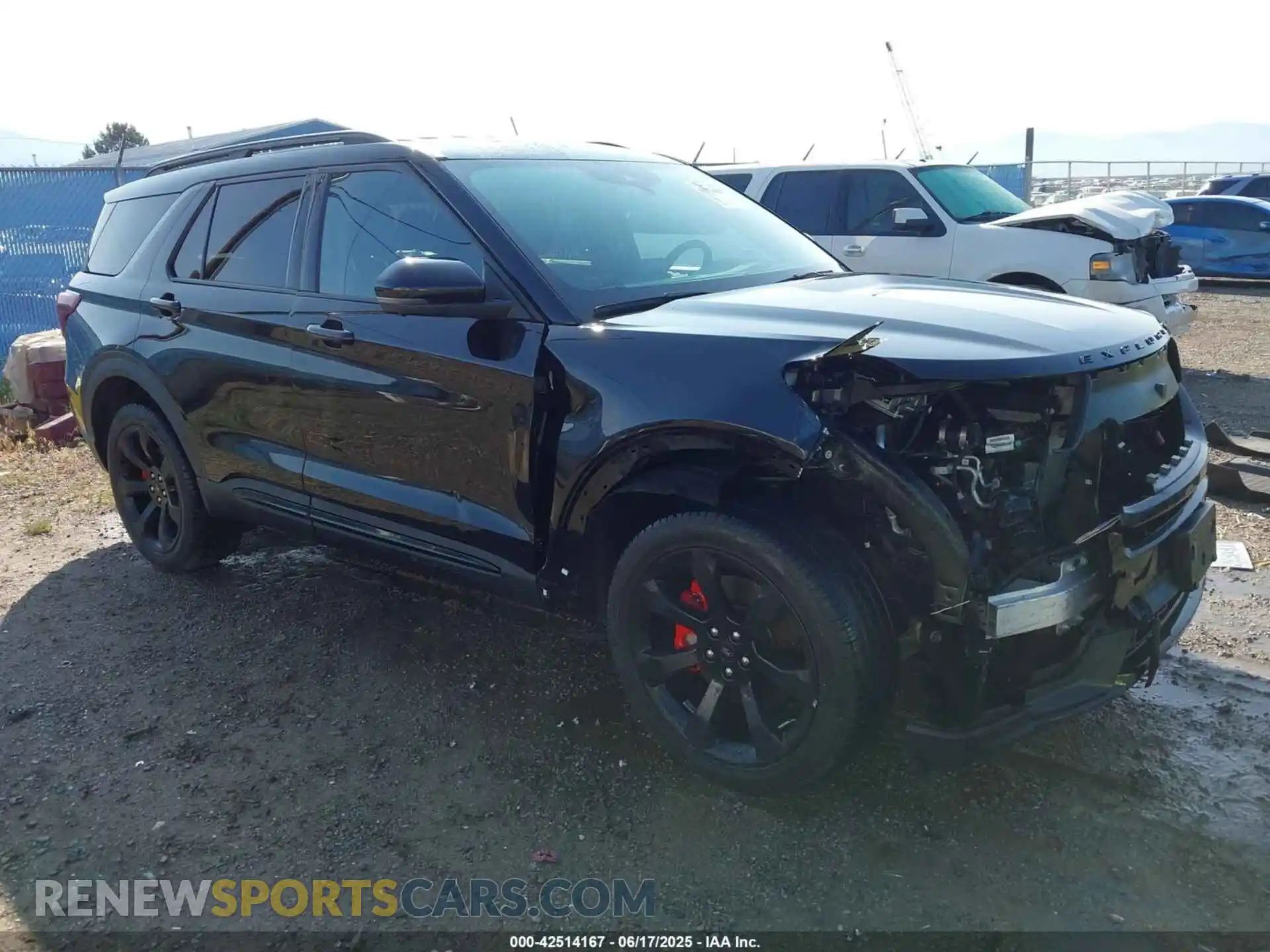 1 Photograph of a damaged car 1FM5K8GC2NGA12627 FORD EXPLORER 2022