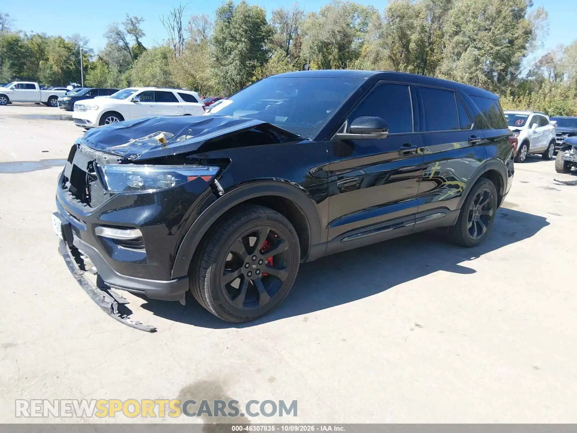 2 Фотография поврежденного автомобиля 1FM5K8GC2NGA41383 FORD EXPLORER 2022
