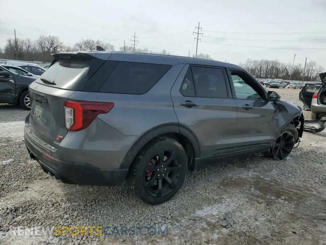 3 Photograph of a damaged car 1FM5K8GC2NGC00063 FORD EXPLORER 2022