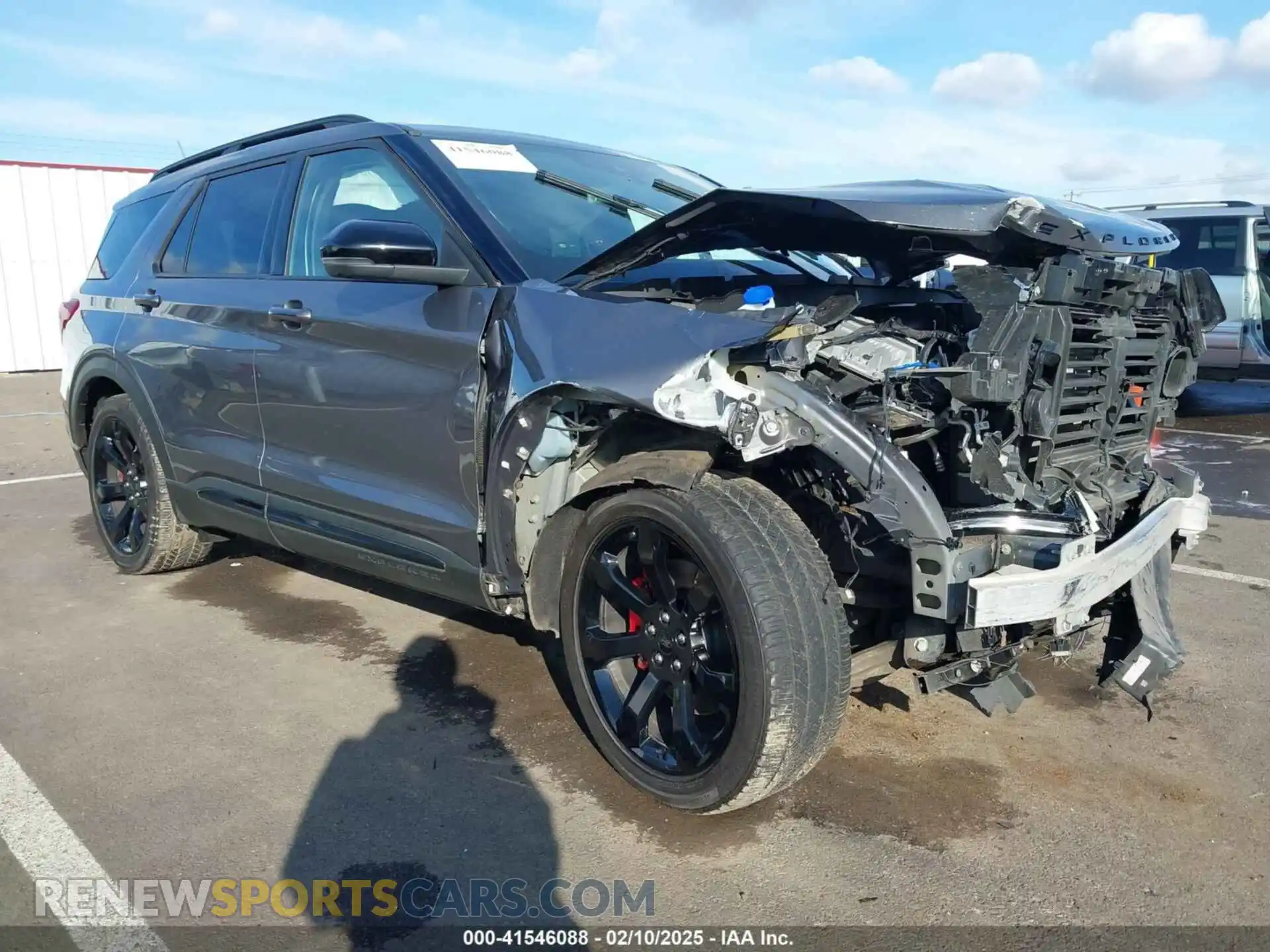 1 Photograph of a damaged car 1FM5K8GC3NGA17738 FORD EXPLORER 2022