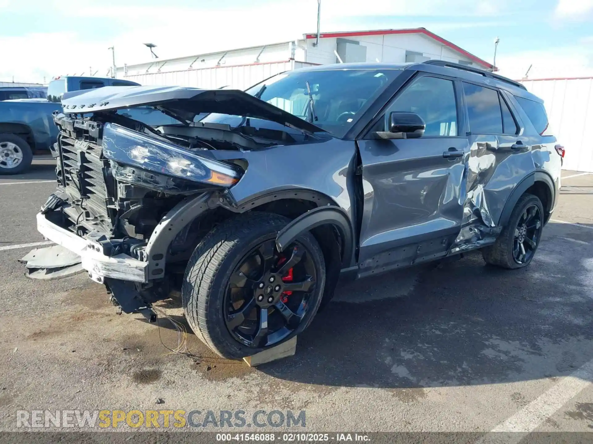 2 Photograph of a damaged car 1FM5K8GC3NGA17738 FORD EXPLORER 2022