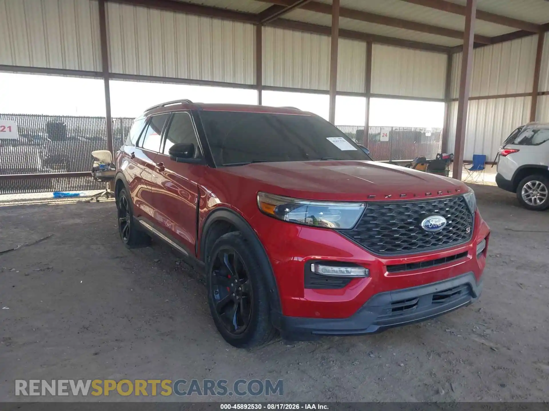 1 Photograph of a damaged car 1FM5K8GC3NGA44485 FORD EXPLORER 2022