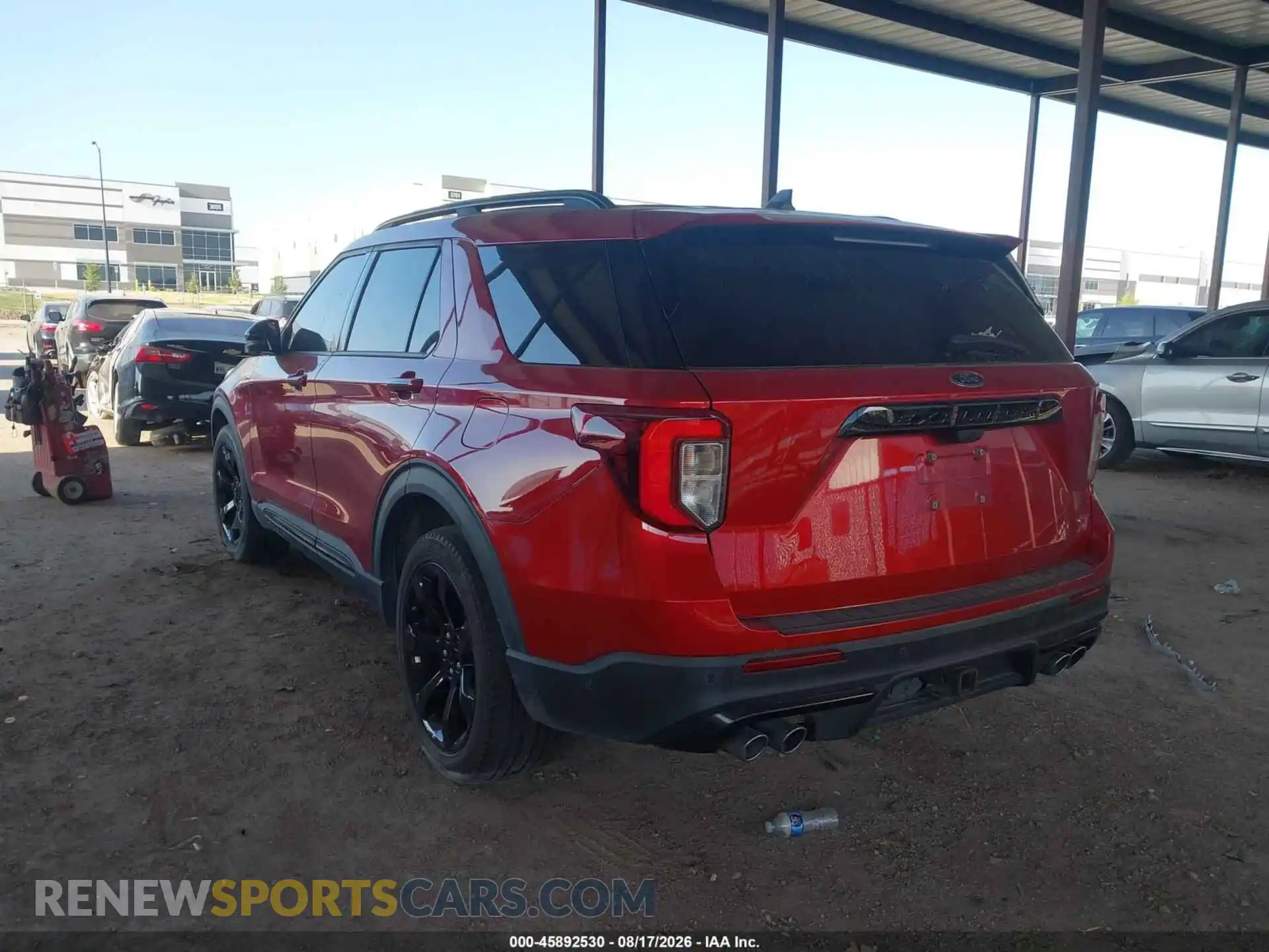 3 Photograph of a damaged car 1FM5K8GC3NGA44485 FORD EXPLORER 2022