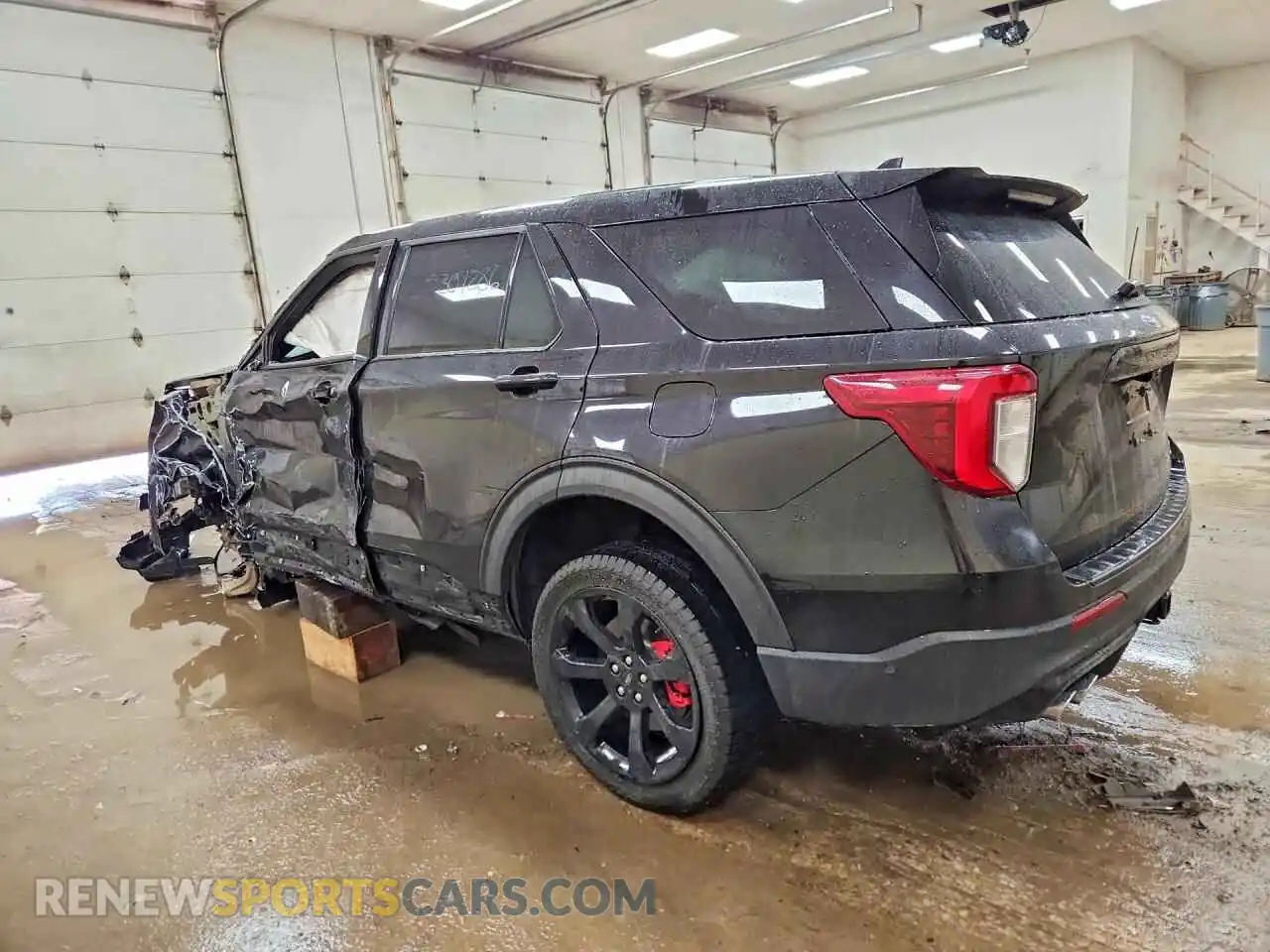 2 fotografías del automóvil dañado 1FM5K8GC3NGA62100 FORD EXPLORER 2022