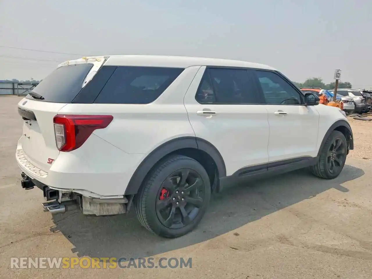 3 Фотография поврежденного автомобиля 1FM5K8GC3NGC24792 FORD EXPLORER 2022