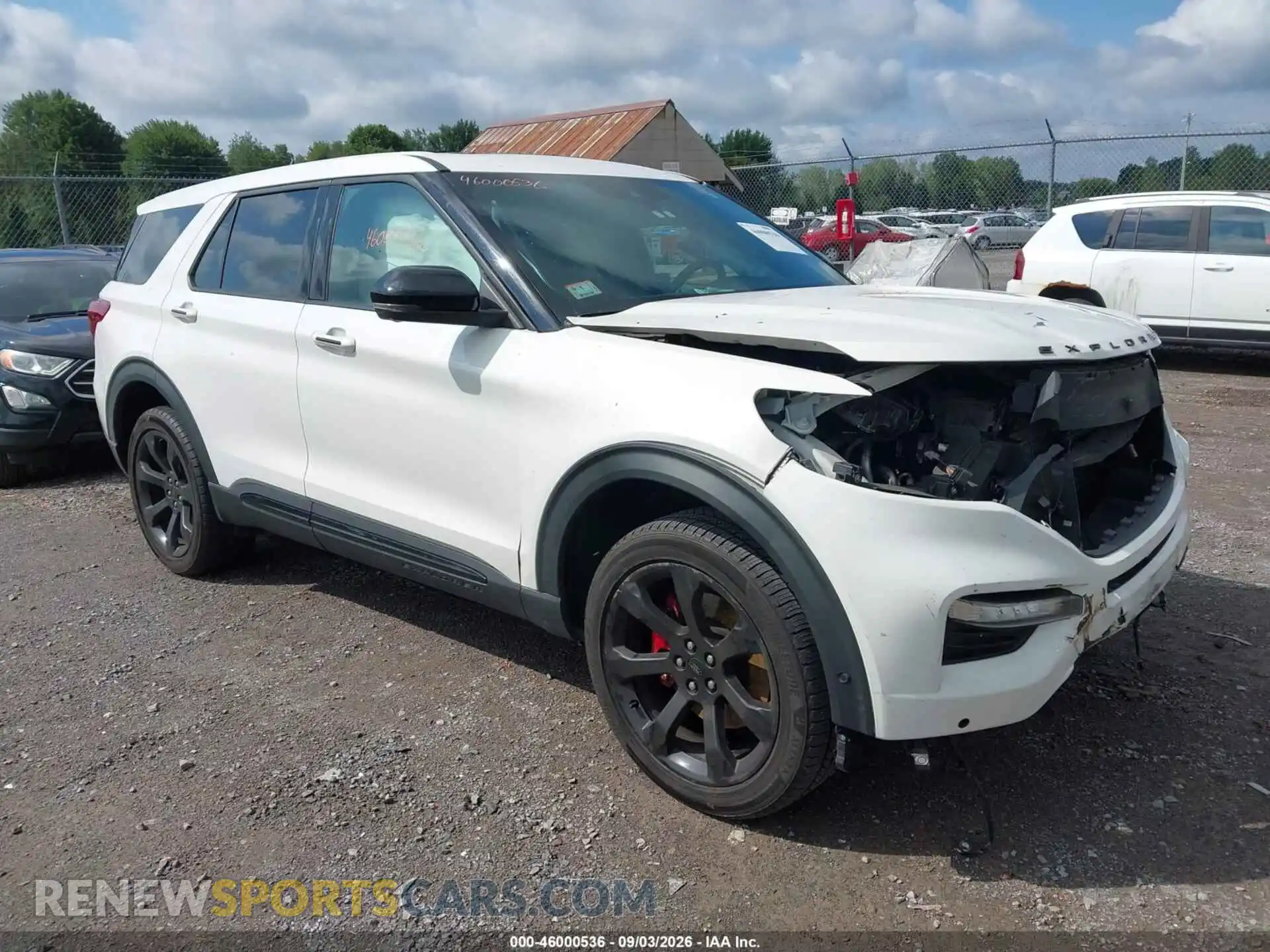1 Photograph of a damaged car 1FM5K8GC4NGA42468 FORD EXPLORER 2022