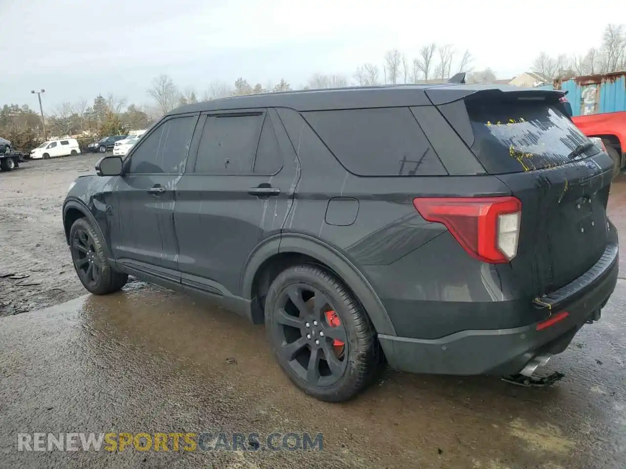 2 Photograph of a damaged car 1FM5K8GC5NGA73891 FORD EXPLORER 2022