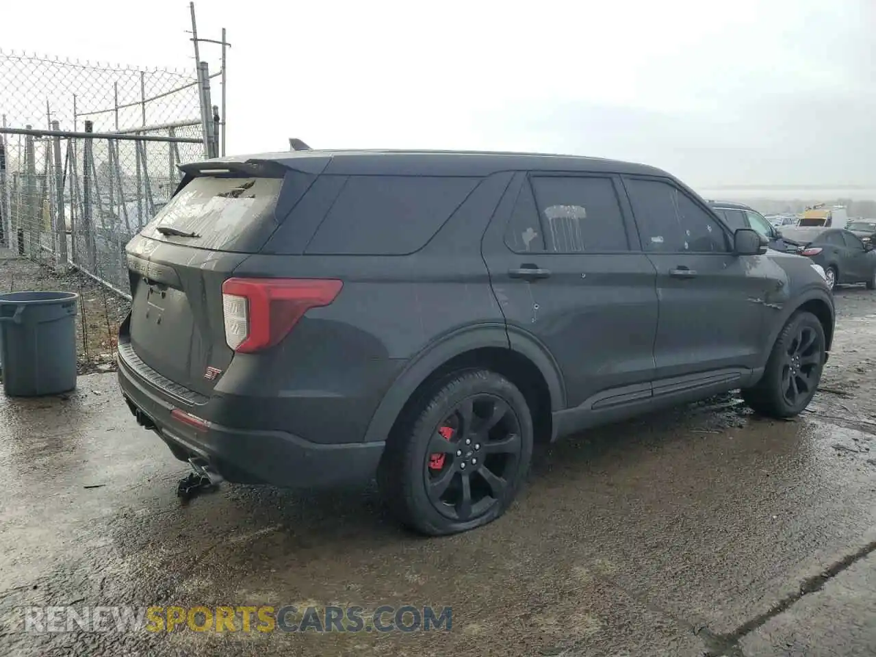 3 Photograph of a damaged car 1FM5K8GC5NGA73891 FORD EXPLORER 2022