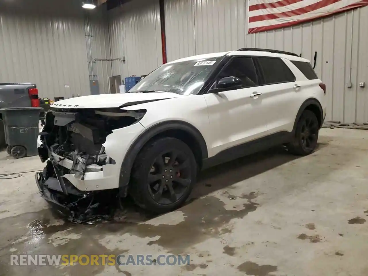 1 Photograph of a damaged car 1FM5K8GC5NGA90724 FORD EXPLORER 2022