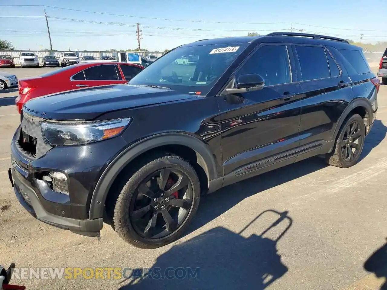 1 Photograph of a damaged car 1FM5K8GC6NGA27776 FORD EXPLORER 2022