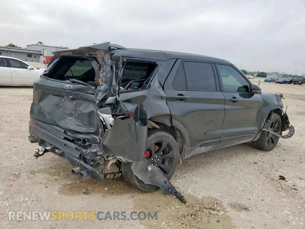3 Photograph of a damaged car 1FM5K8GC6NGA43895 FORD EXPLORER 2022