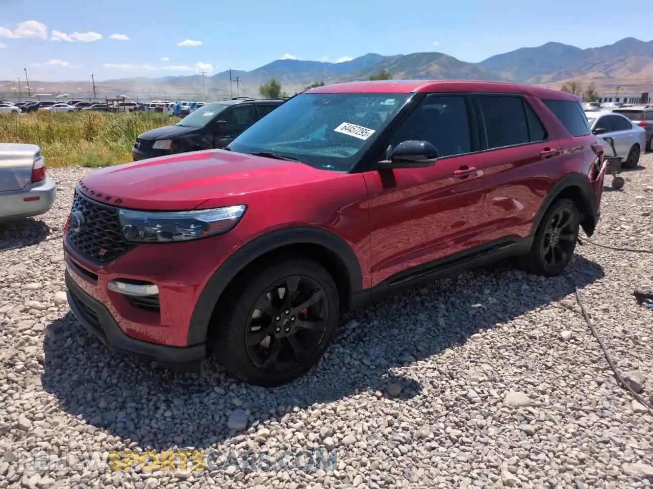 1 Photograph of a damaged car 1FM5K8GC6NGA50412 FORD EXPLORER 2022