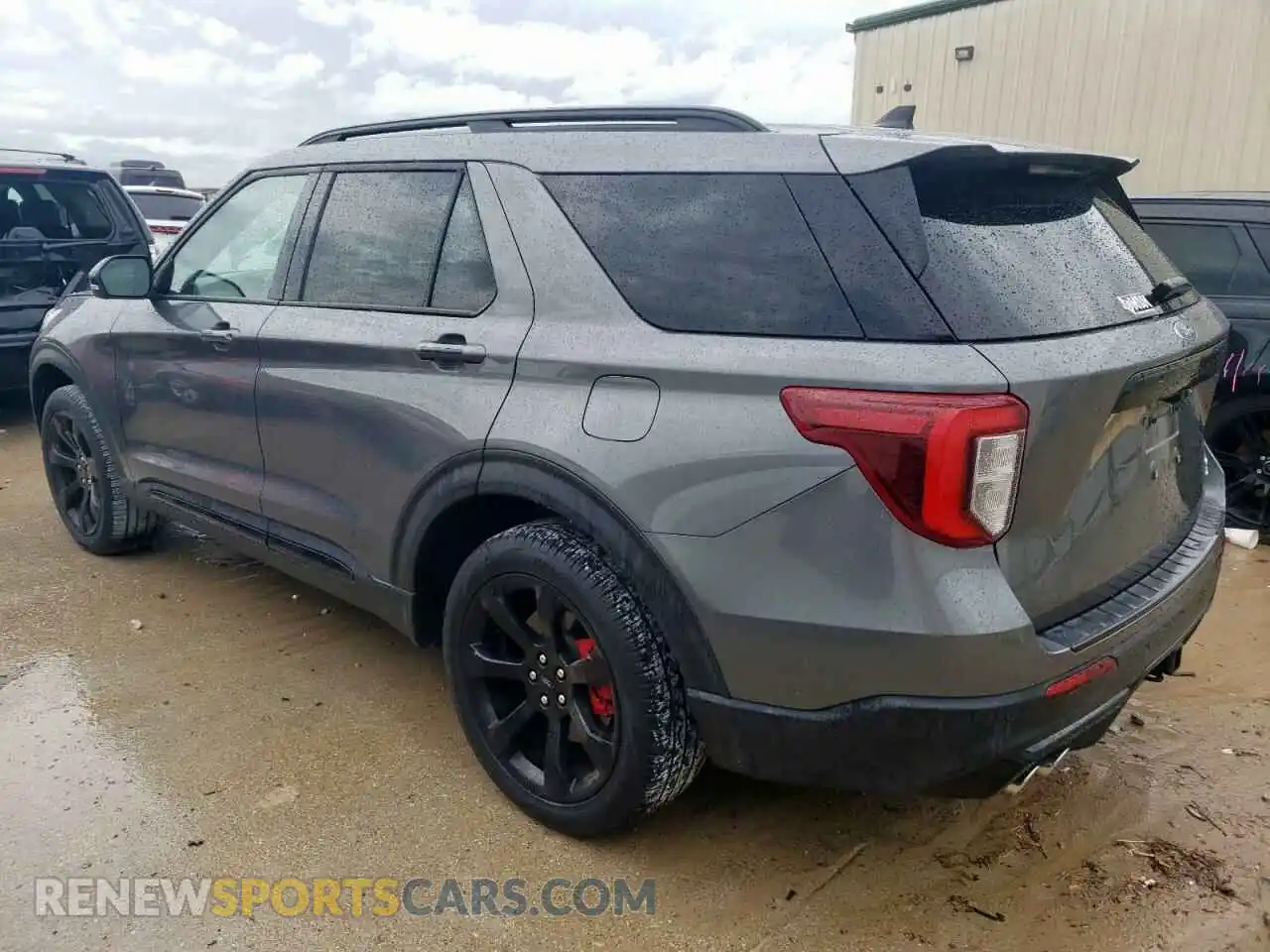 2 Photograph of a damaged car 1FM5K8GC6NGA99402 FORD EXPLORER 2022