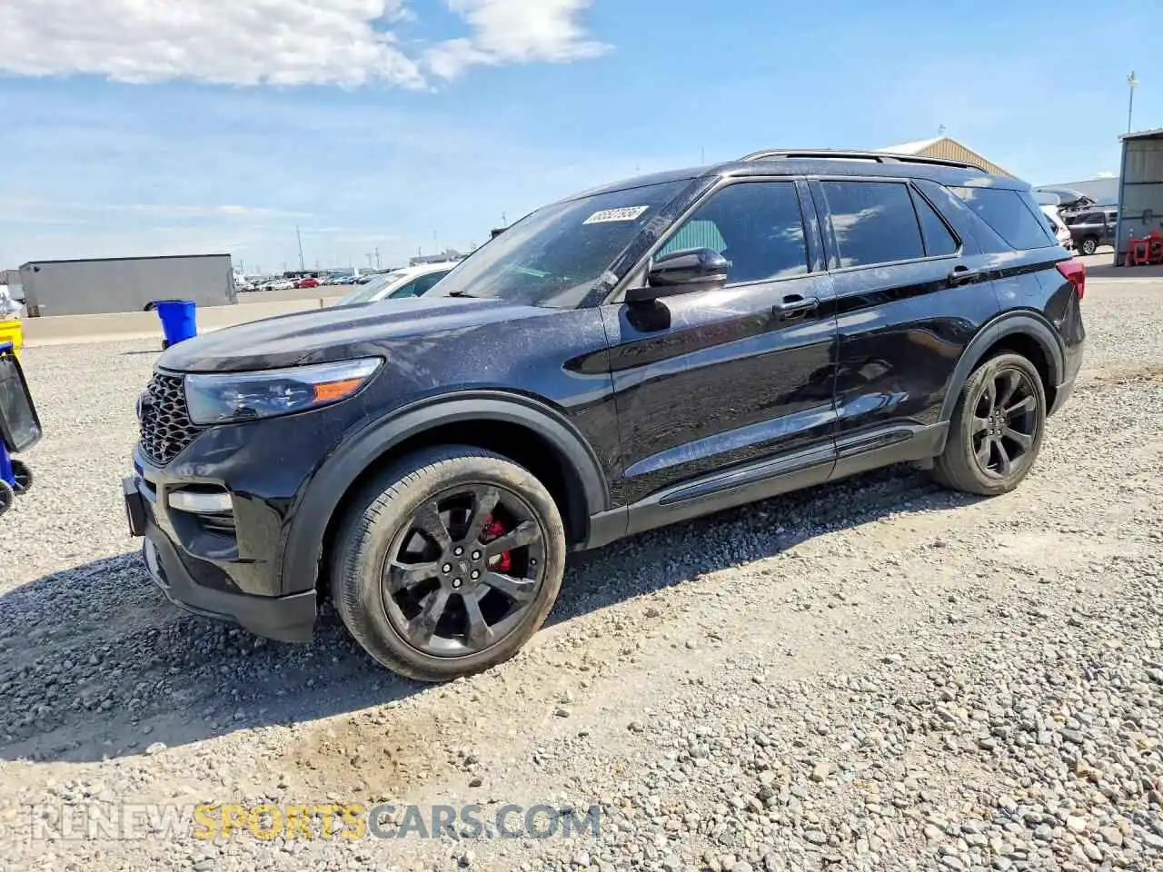 1 Photograph of a damaged car 1FM5K8GC6NGC33826 FORD EXPLORER 2022