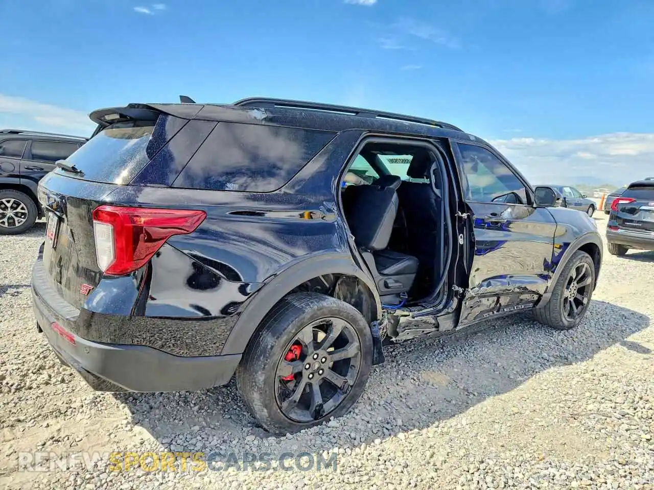 3 Photograph of a damaged car 1FM5K8GC6NGC33826 FORD EXPLORER 2022