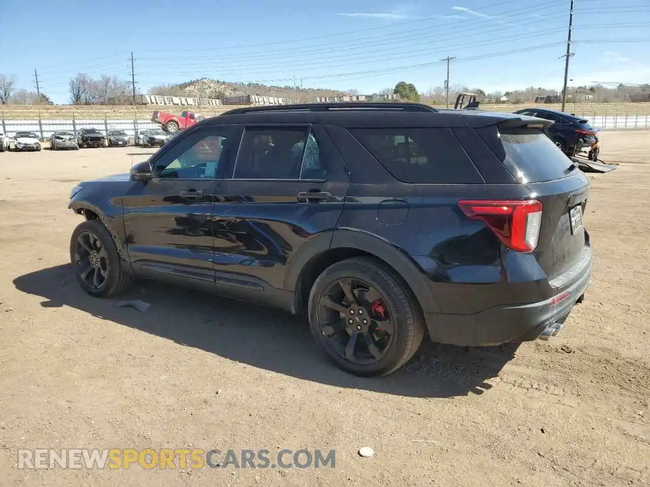 2 Photograph of a damaged car 1FM5K8GC7NGA21503 FORD EXPLORER 2022