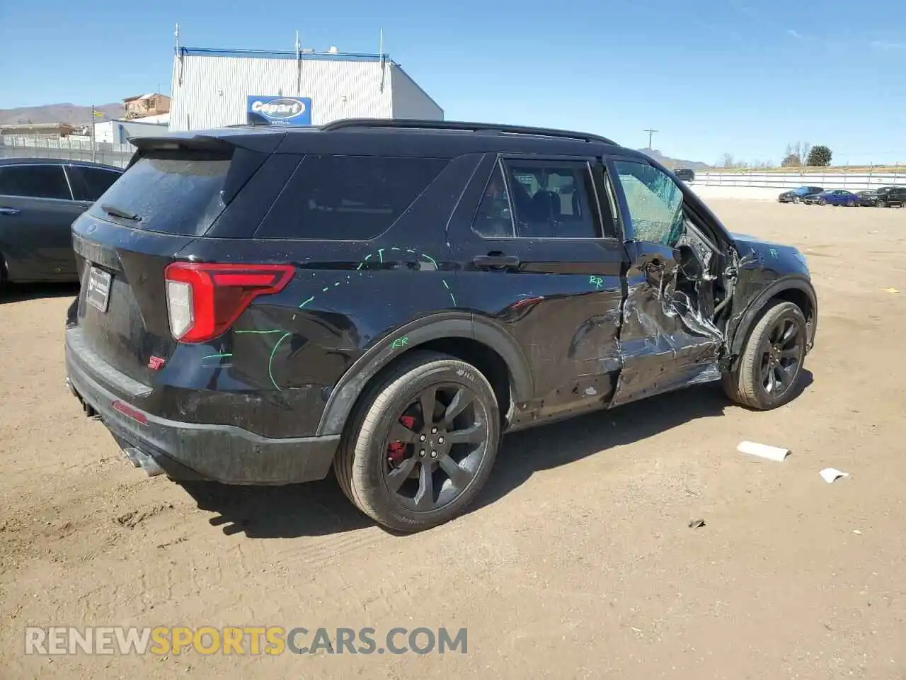 3 Photograph of a damaged car 1FM5K8GC7NGA21503 FORD EXPLORER 2022