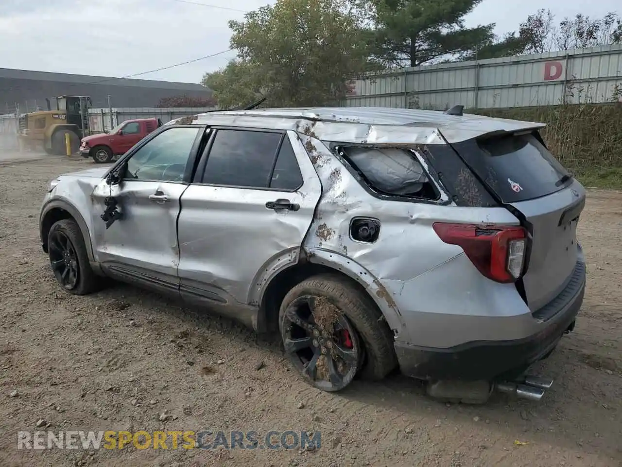 2 Photograph of a damaged car 1FM5K8GC7NGA25793 FORD EXPLORER 2022