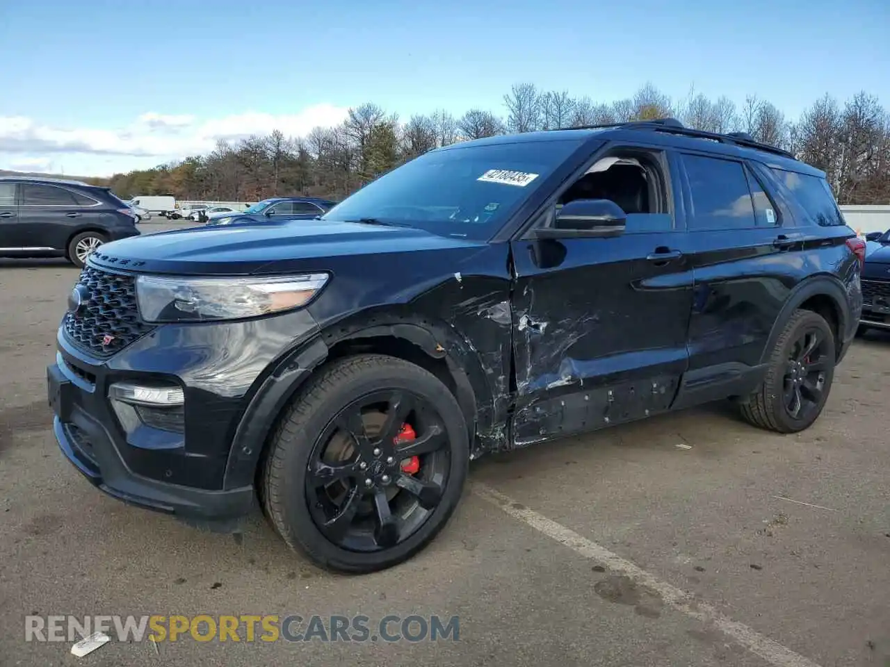 1 Photograph of a damaged car 1FM5K8GC7NGA65128 FORD EXPLORER 2022
