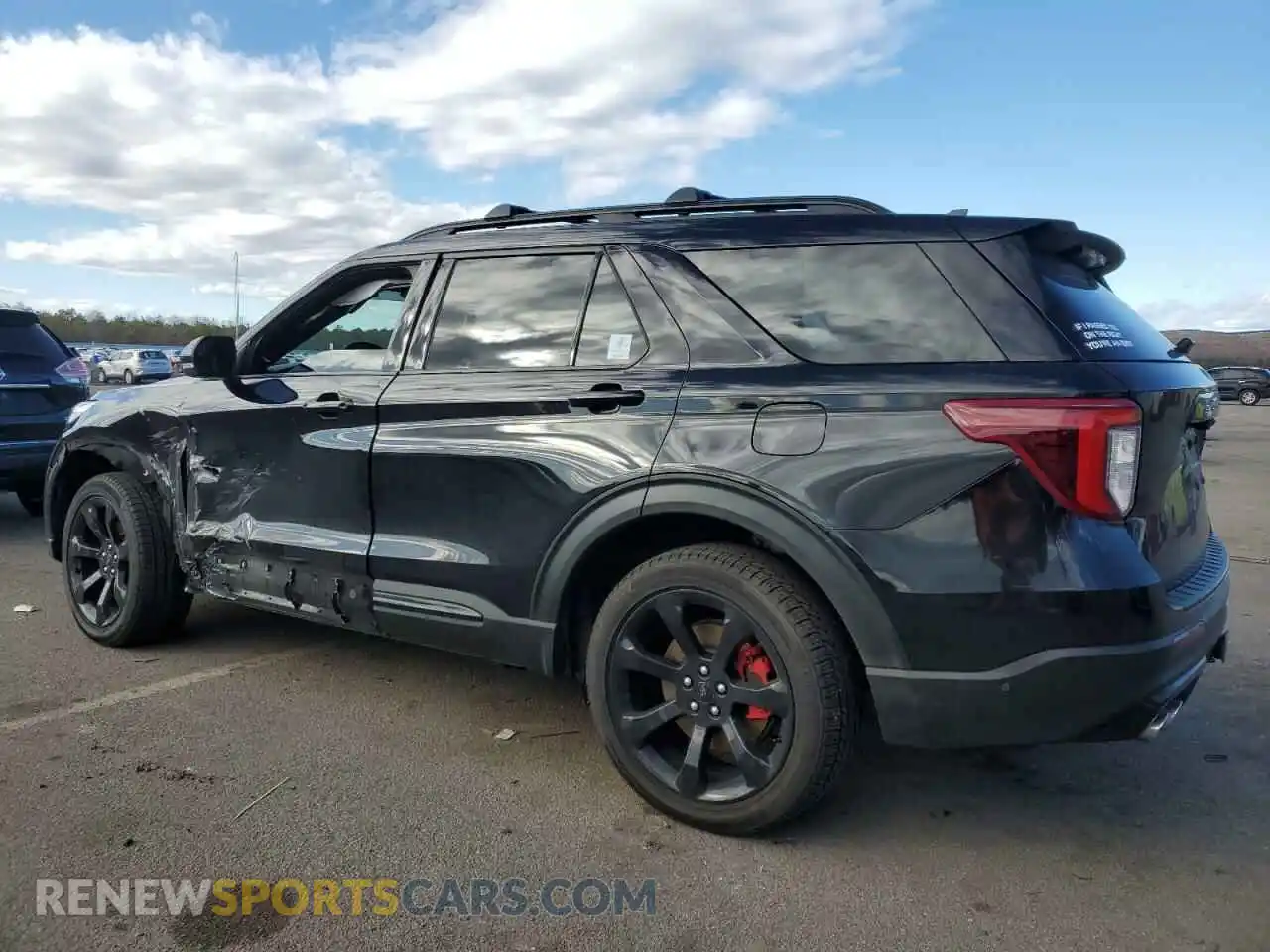 2 Photograph of a damaged car 1FM5K8GC7NGA65128 FORD EXPLORER 2022