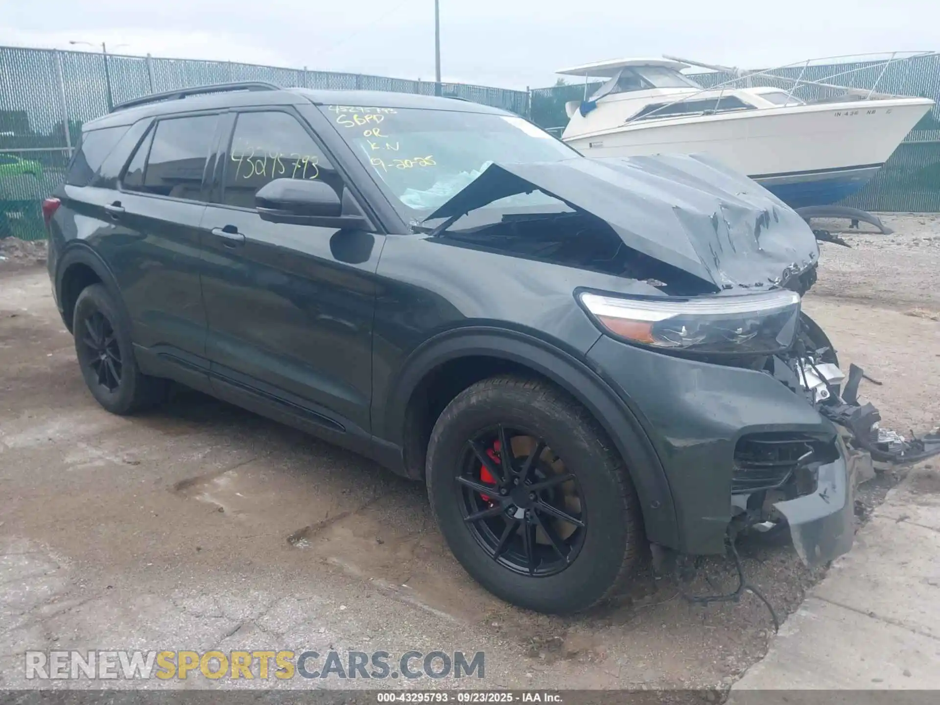 1 Photograph of a damaged car 1FM5K8GC7NGA67686 FORD EXPLORER 2022