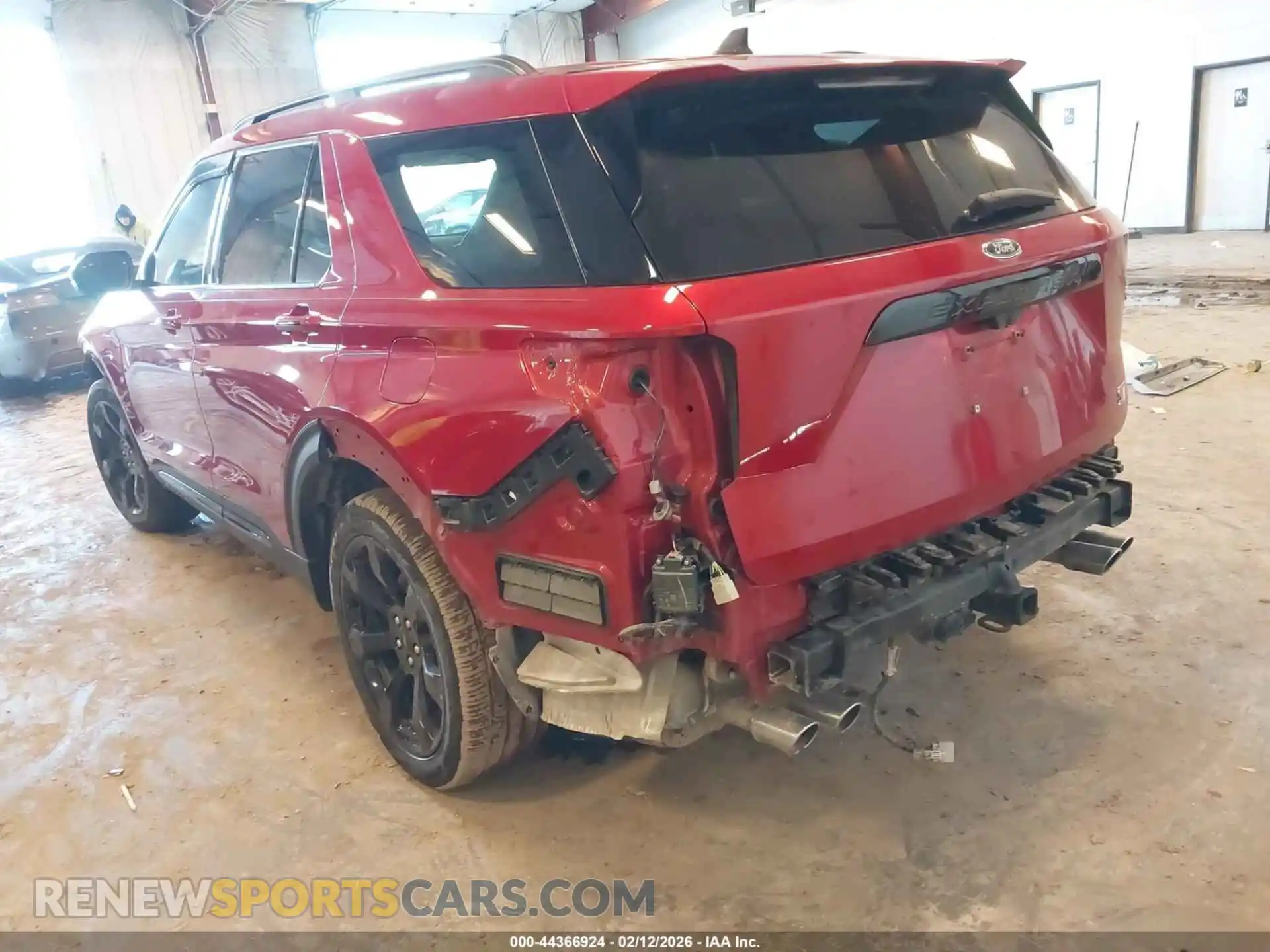 3 Photograph of a damaged car 1FM5K8GC7NGA96136 FORD EXPLORER 2022