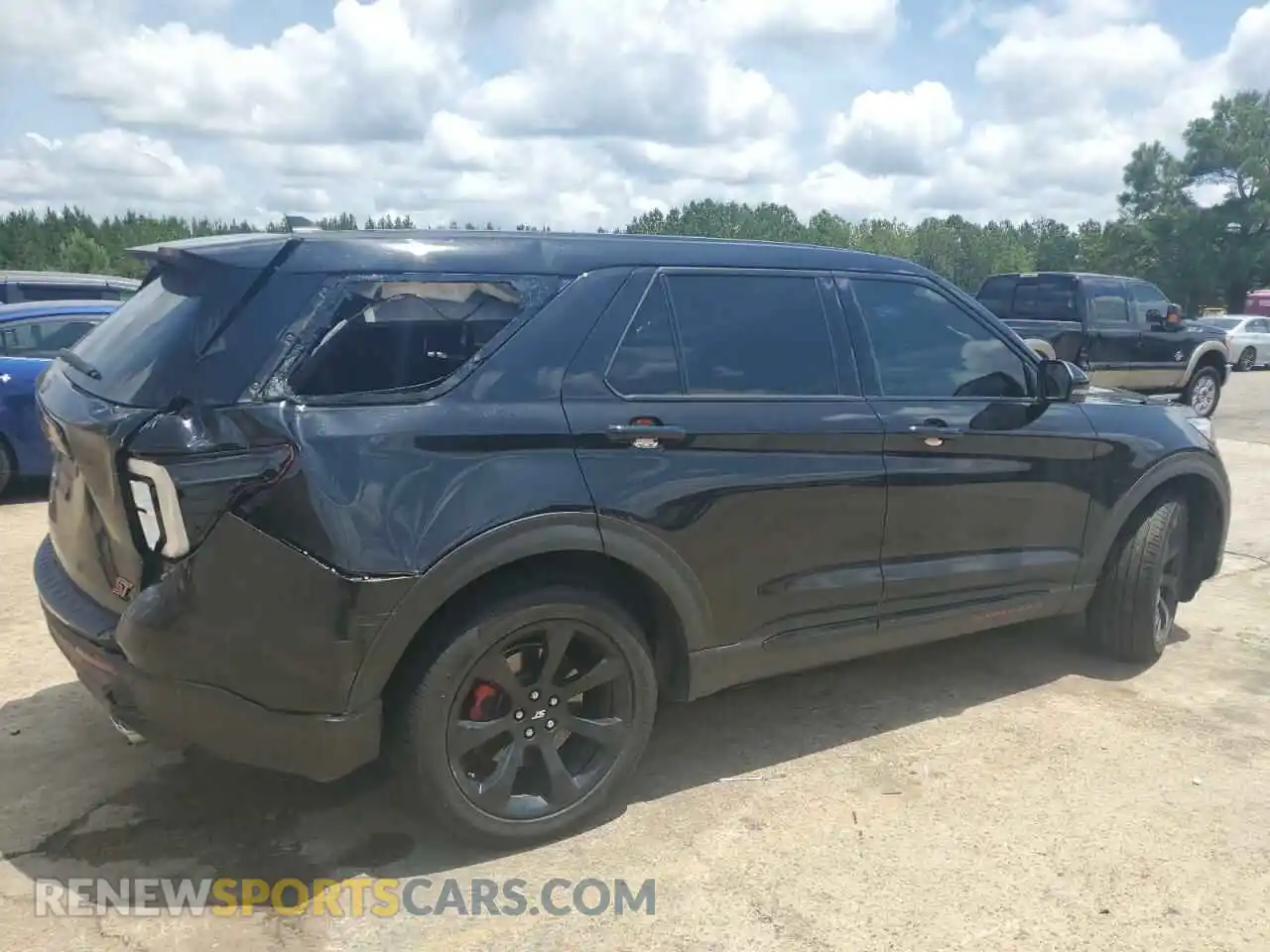3 Photograph of a damaged car 1FM5K8GC7NGB48610 FORD EXPLORER 2022