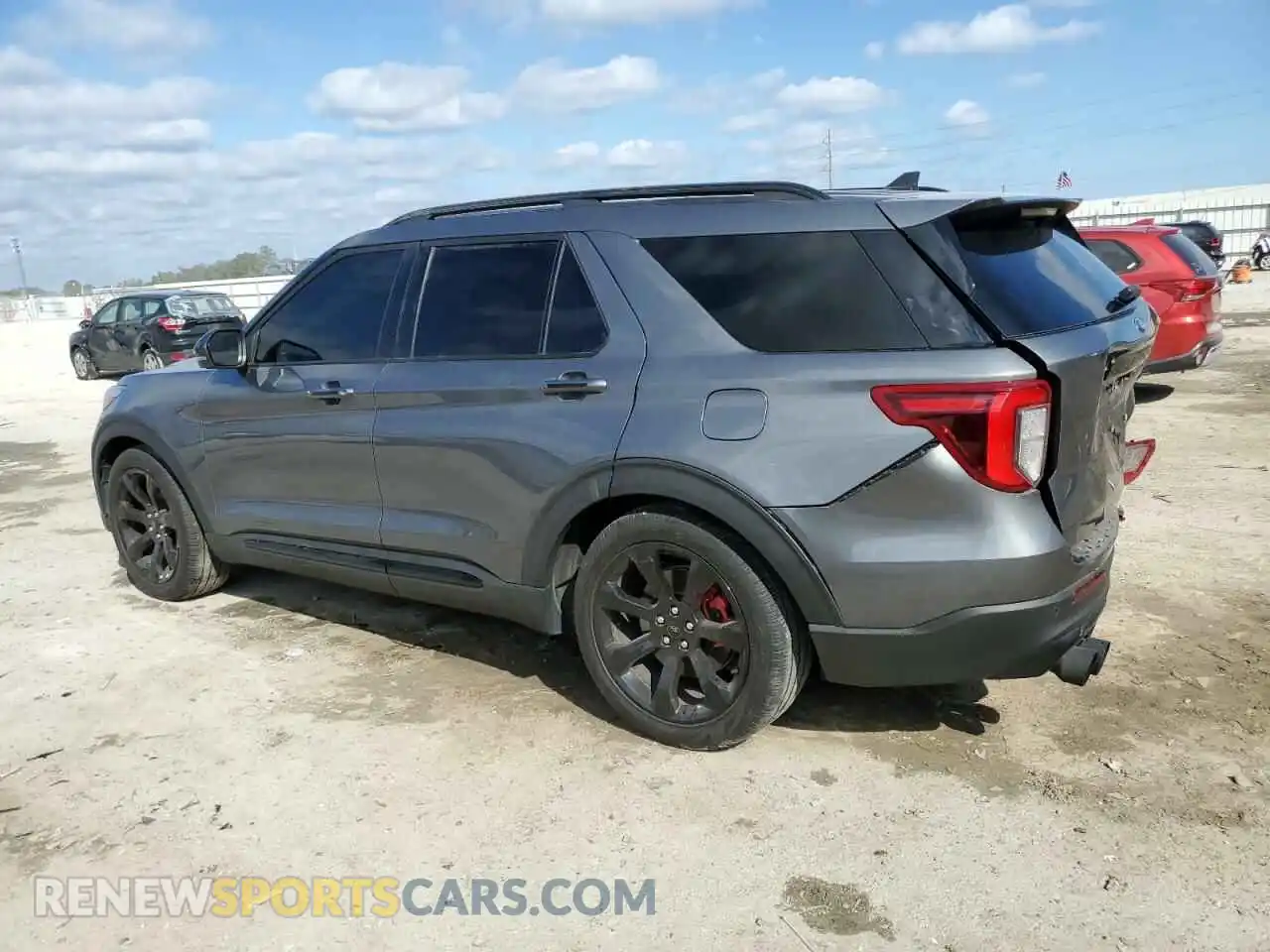 2 Photograph of a damaged car 1FM5K8GC7NGB90453 FORD EXPLORER 2022