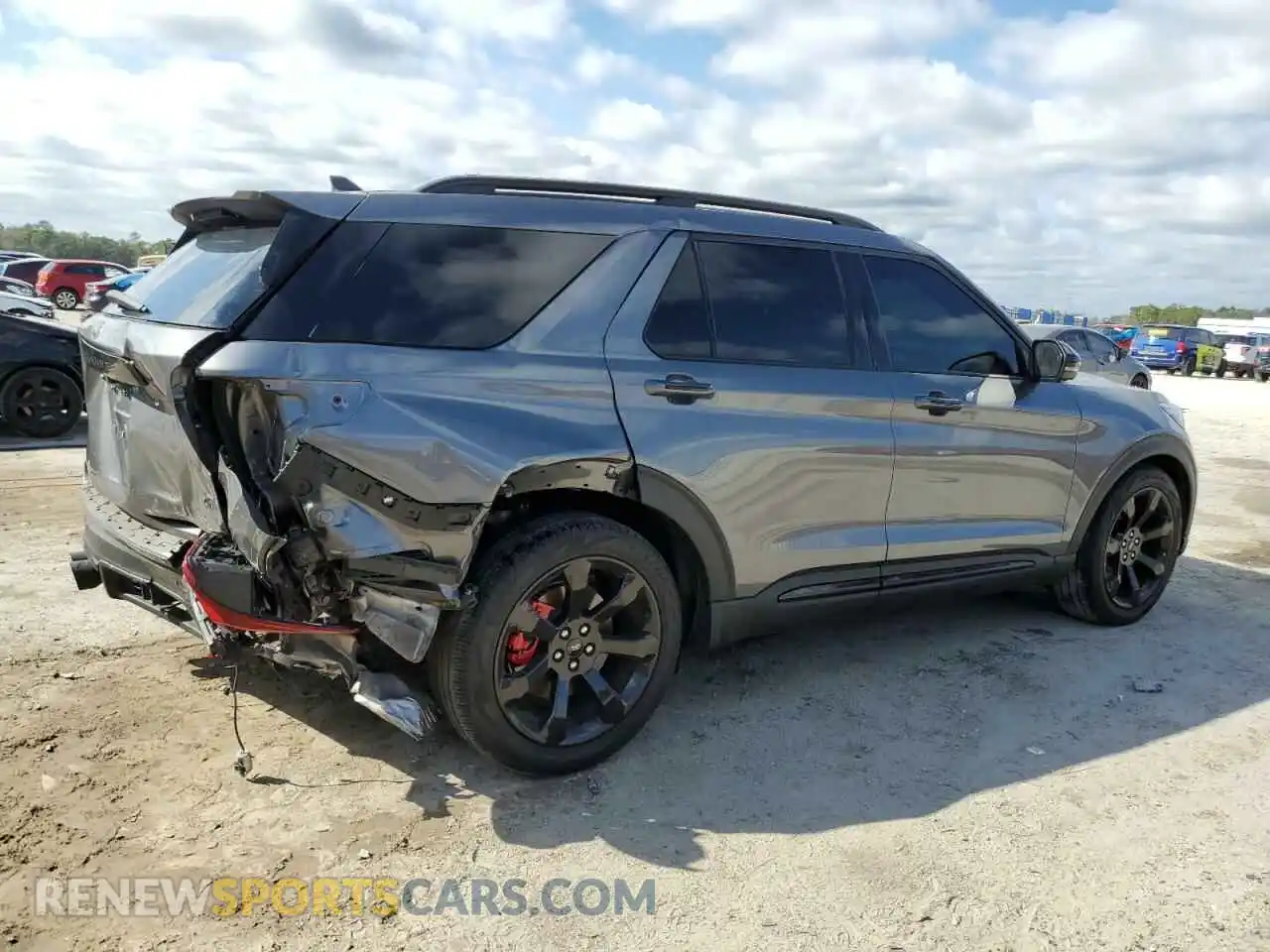 3 Photograph of a damaged car 1FM5K8GC7NGB90453 FORD EXPLORER 2022