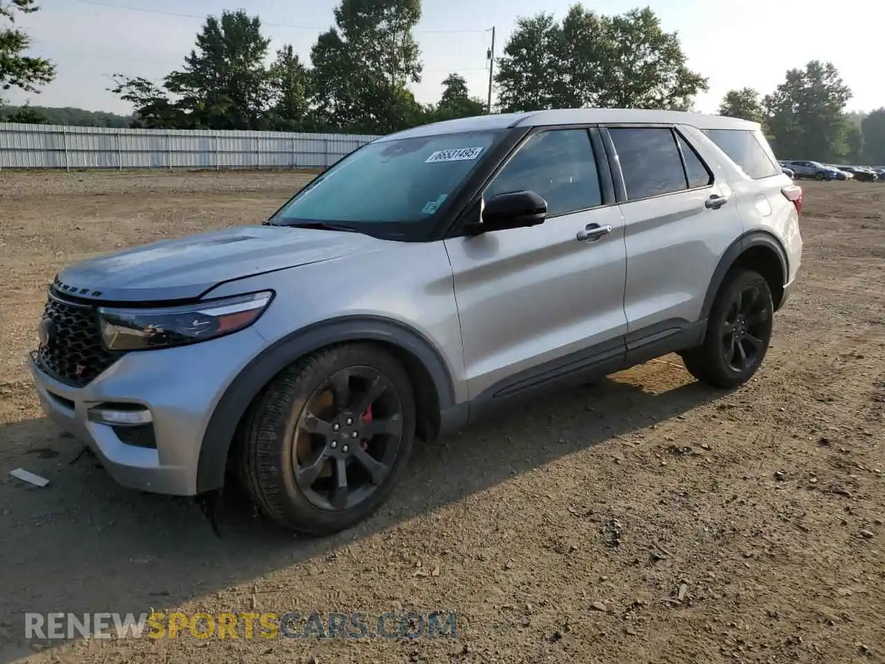 1 Photograph of a damaged car 1FM5K8GC7NGC28814 FORD EXPLORER 2022