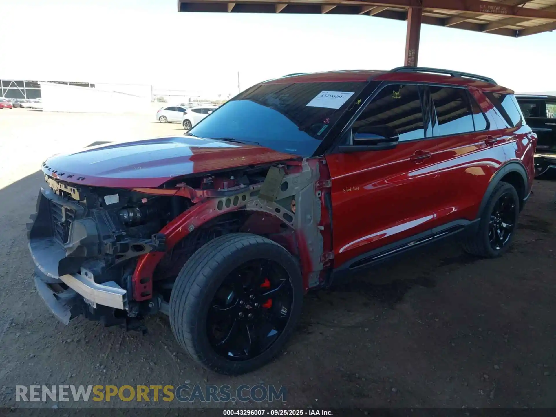 2 Photograph of a damaged car 1FM5K8GC8NGA12096 FORD EXPLORER 2022