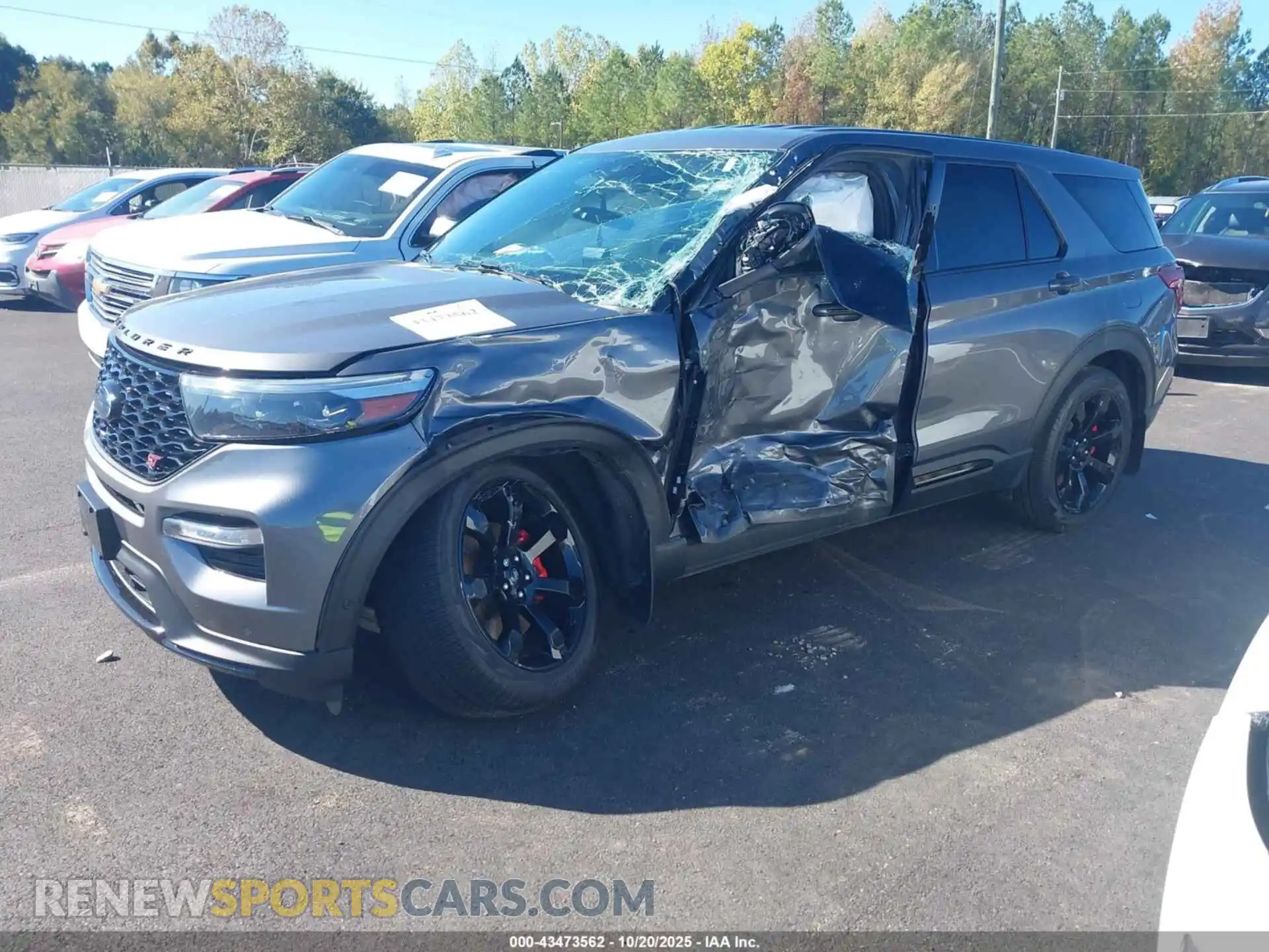 2 Photograph of a damaged car 1FM5K8GC8NGB48910 FORD EXPLORER 2022
