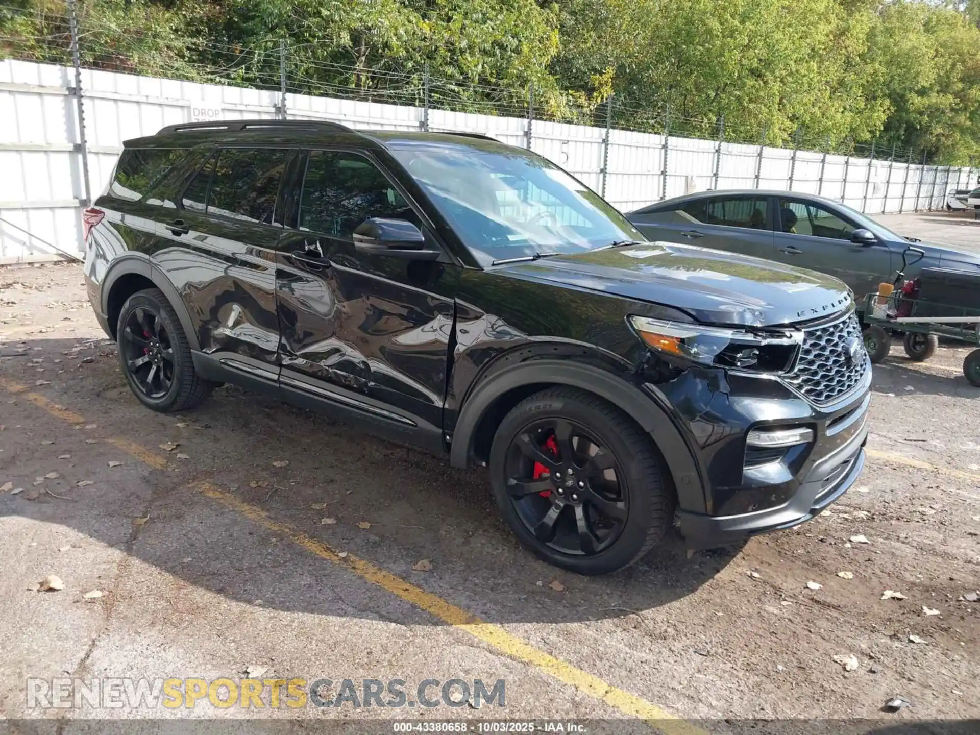 1 Photograph of a damaged car 1FM5K8GC8NGB60880 FORD EXPLORER 2022