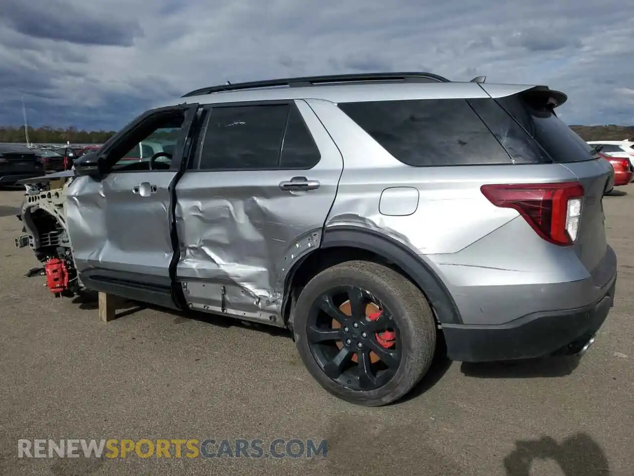 2 Photograph of a damaged car 1FM5K8GC8NGC41166 FORD EXPLORER 2022